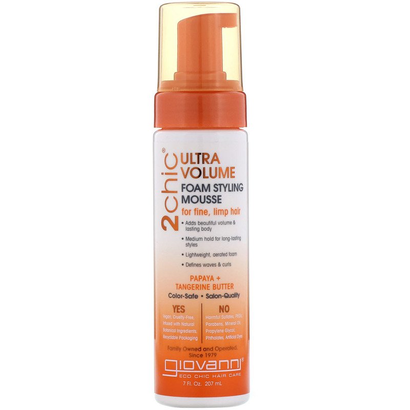 GIOVANNI® 2CHIC ULTRA-VOLUME FOAM STYLING MOUSSE 207 ml - Curly Miss